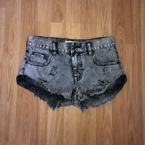 Black shorts